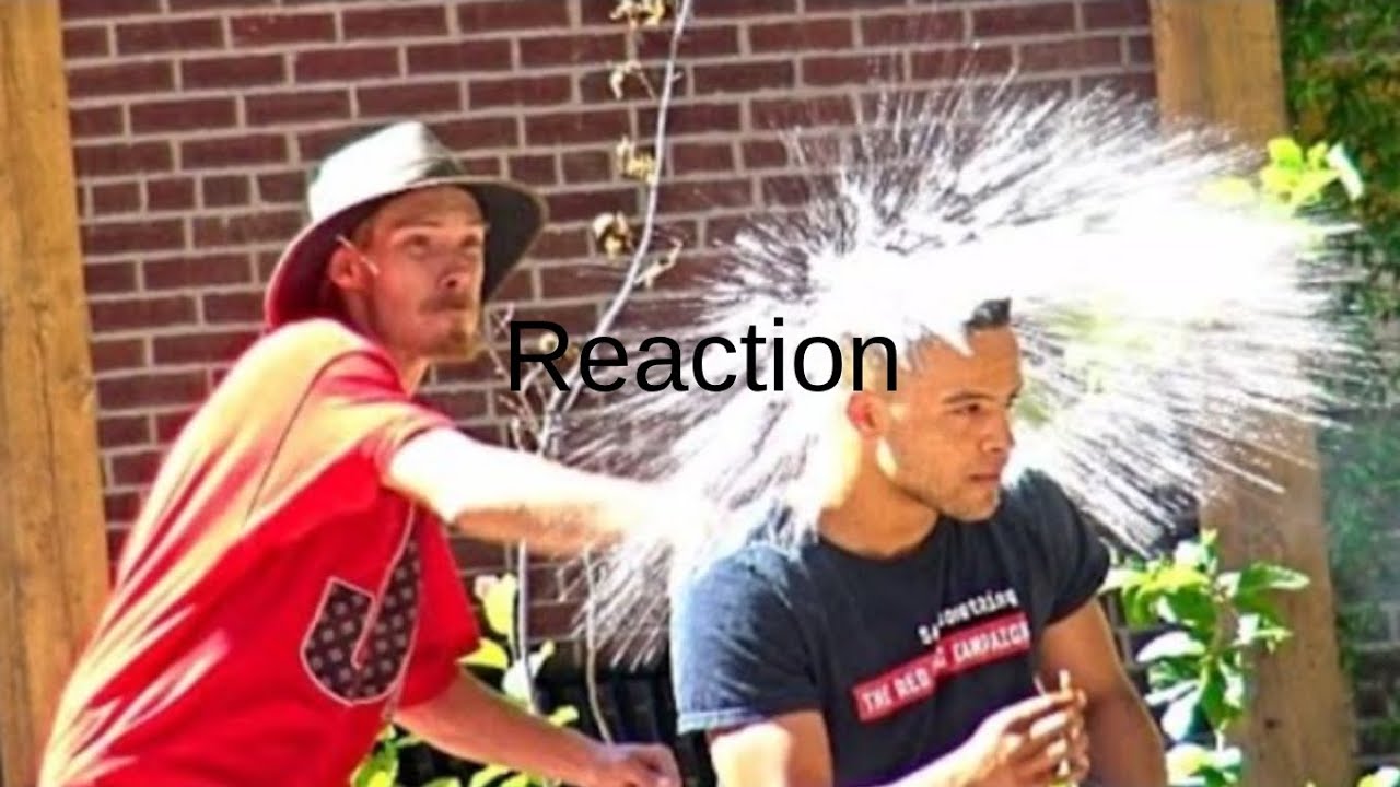 Throwing Water Balloons at People Prank (Reaction)