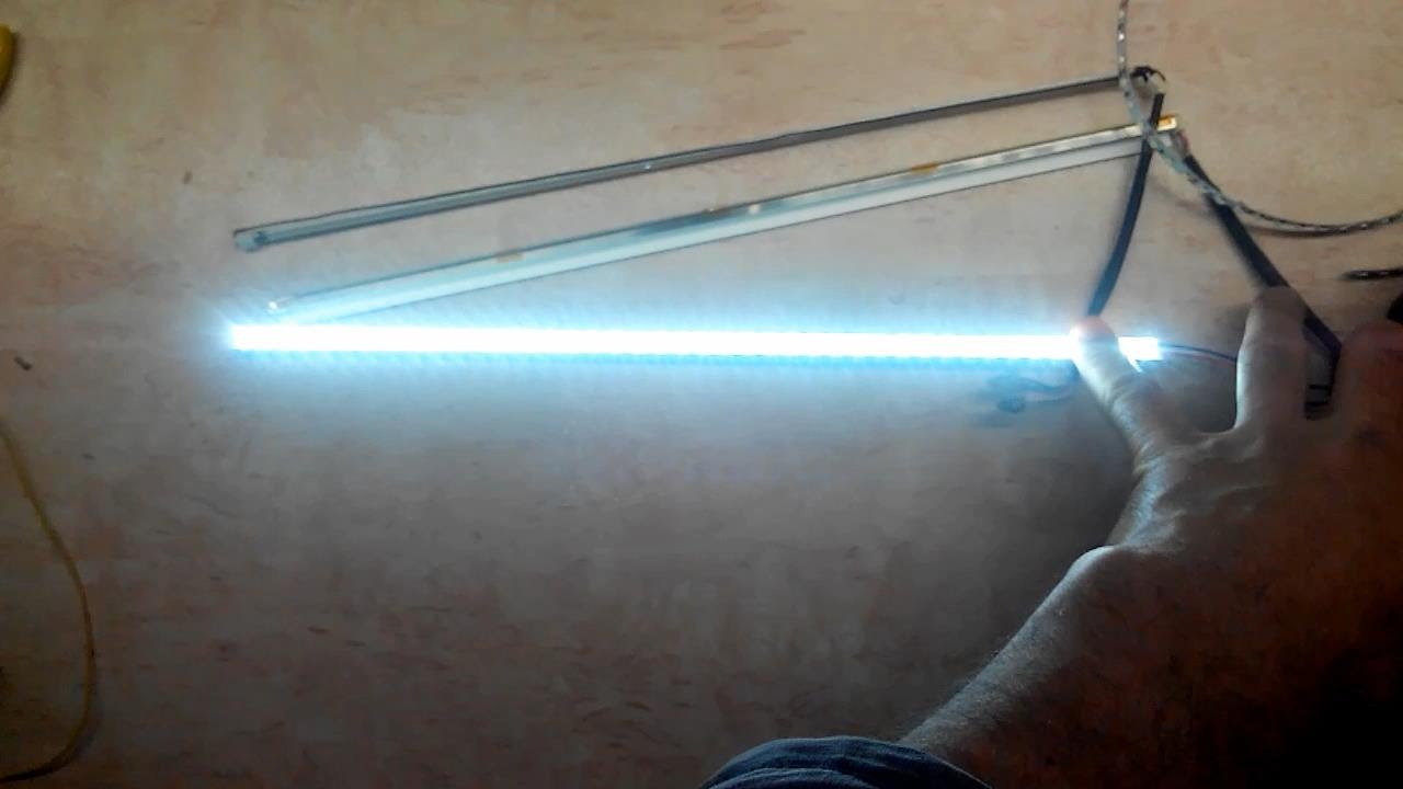 Замена подсветки в ЖК мониторе на LED