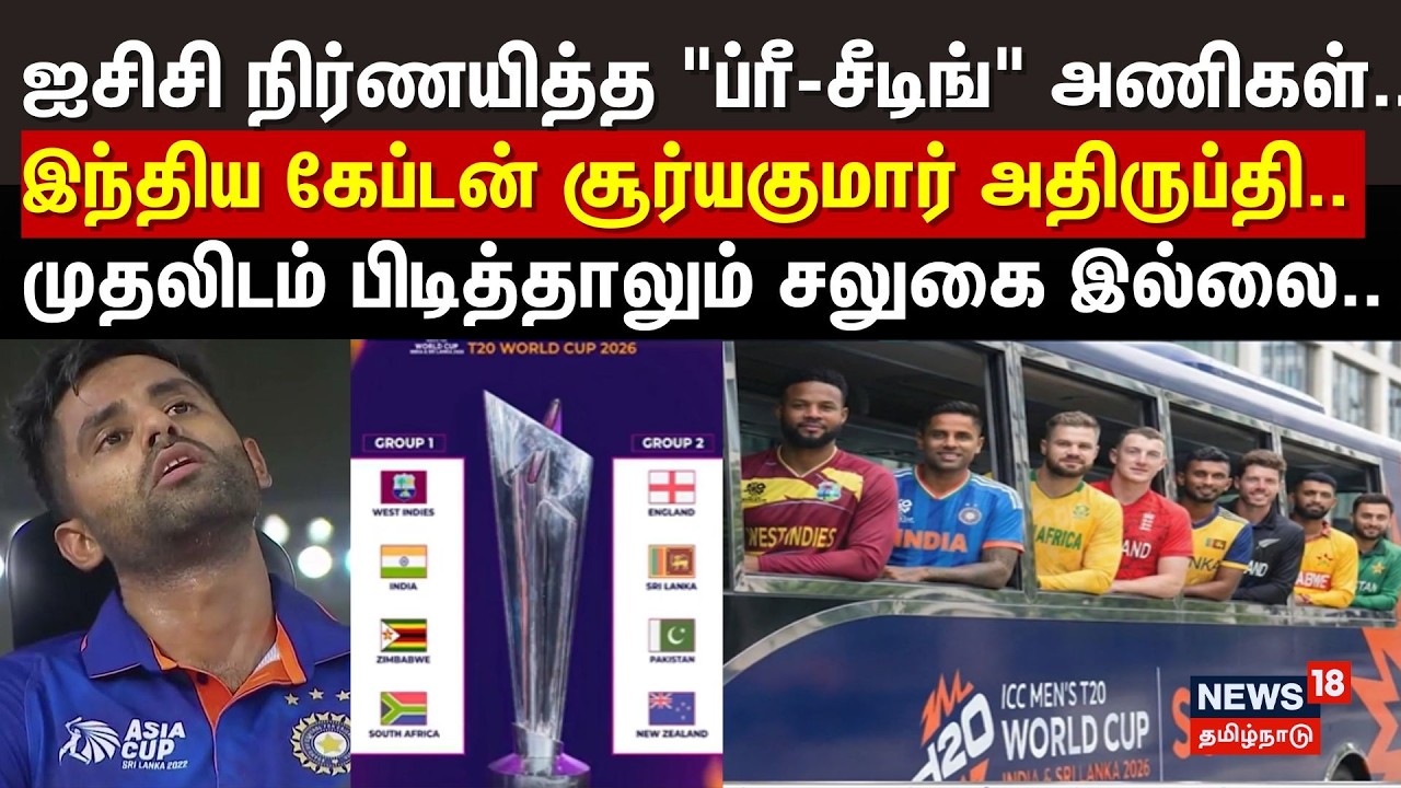 ICC Pre-Seeding Teams Controversy | ஐசிசி நிர்ணயித்த 