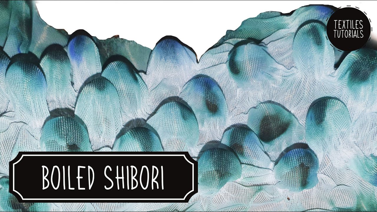 Translucent Shibori - Heat Manipulated Textiles - Fabric Manipulation Techniques