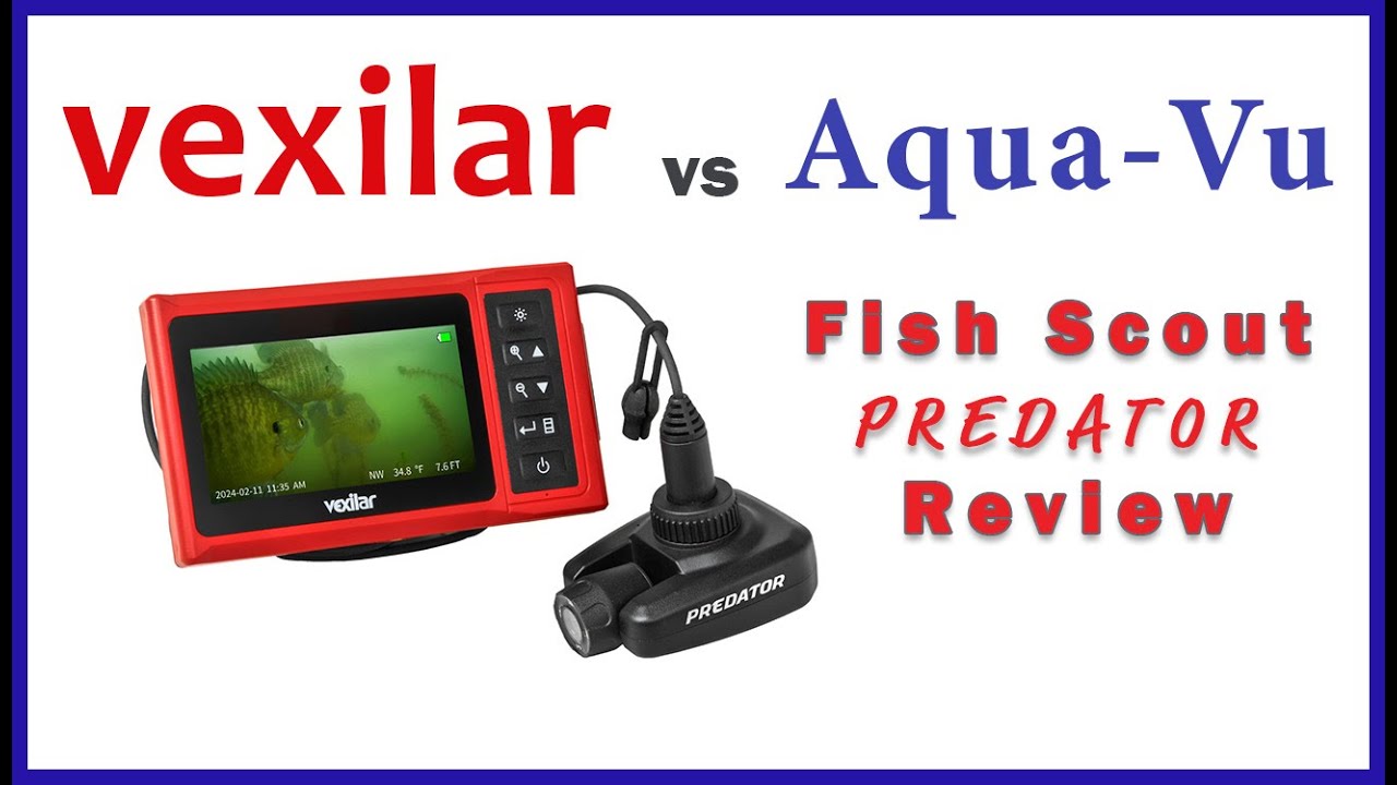 Vexilar Fish-Scout Predator Camera Review - Better than Aqua Vu? #fishing