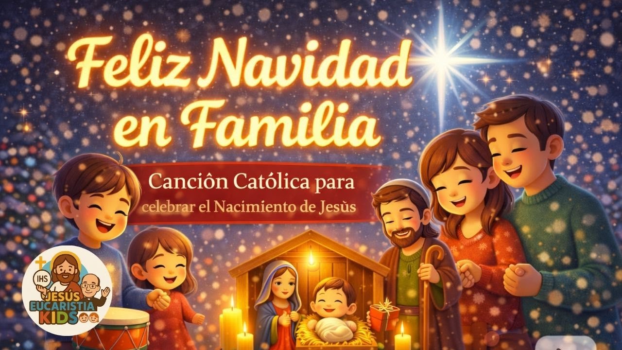 🎄 Feliz Navidad en Familia | Canción Católica para celebrar el Nacimiento de Jesús