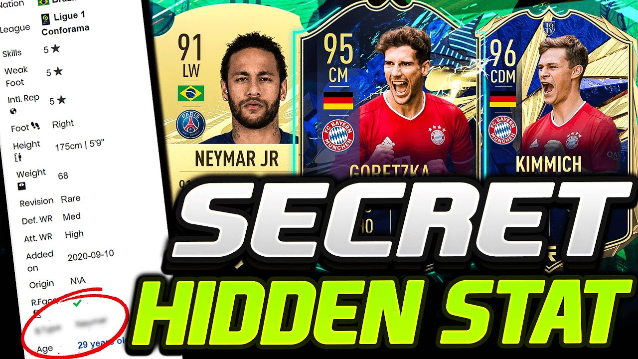 FIFA 21 | ⚠️*SECRET*⚠️ HIDDEN STAT That Makes PLAYERS OVERPOWERED IN FIFA! - FIFA 21 ULTIMATE TEAM