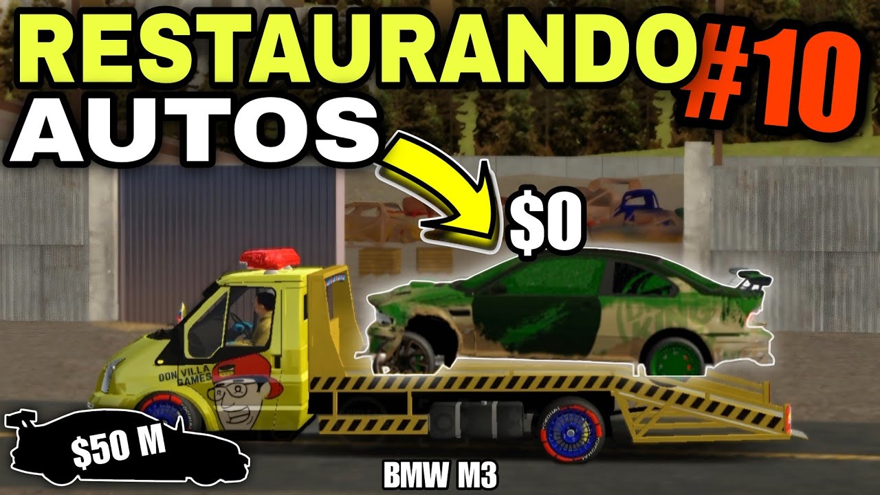 COMPRAMOS💰ESTE BMW M3 OXIDADO 🚗 Y LO RESTAURAMOS PARA REGALARLO EN Car Parking Multiplayer 