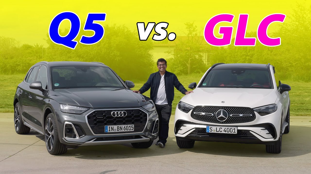 Mercedes GLC vs Audi Q5 — сравнение | Mercedes GLC vs Audi Q5 comparison review