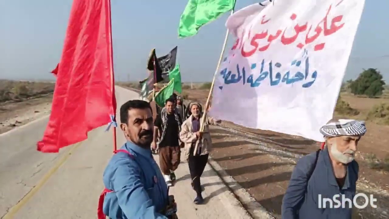 قافلة جعفر طيار ع مشاية الامام الرضا عليه السلام 