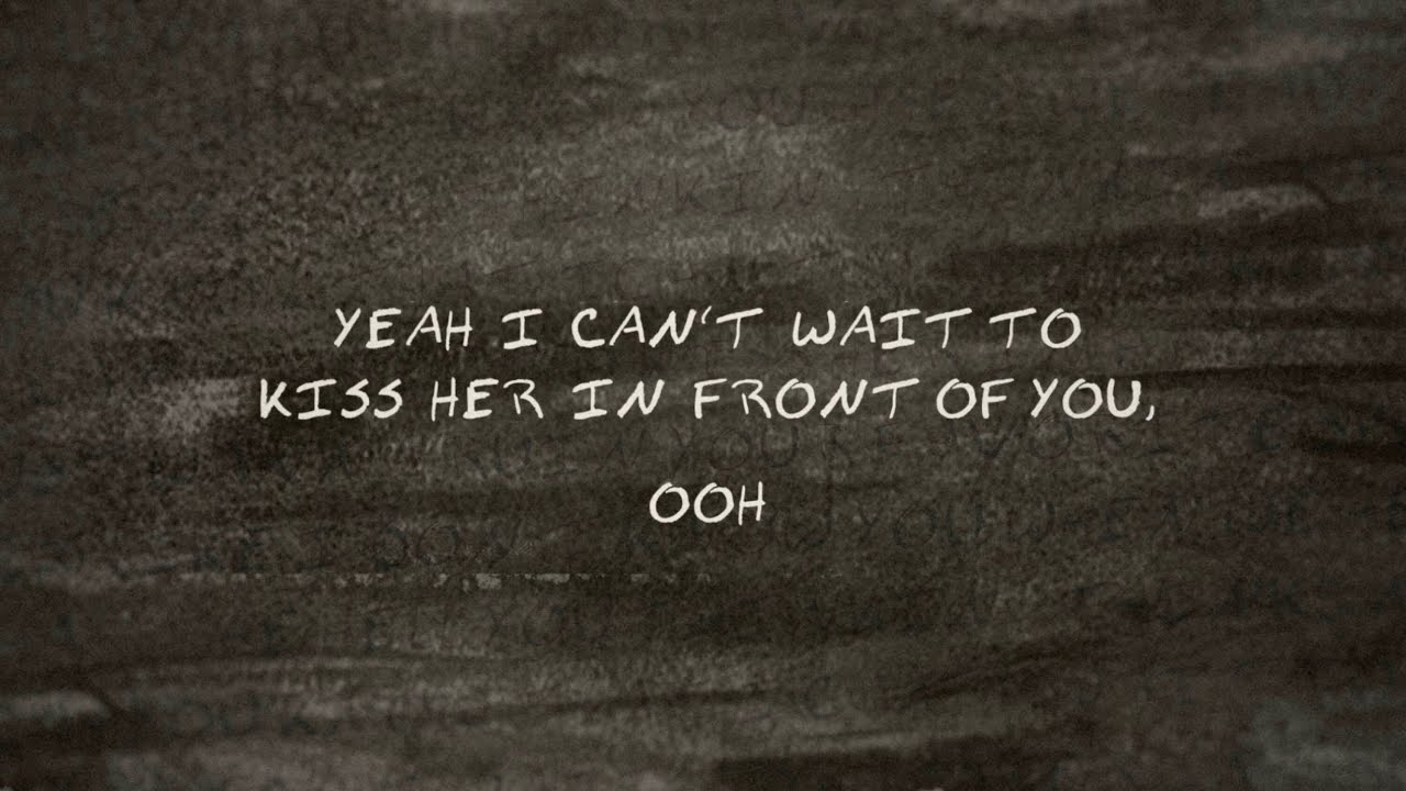 Morgan Wallen - Kiss Her In Front Of You (Lyric Video)