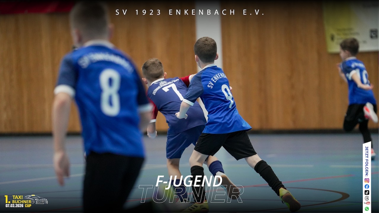1. Taxi Buchner Cup | F-Jugend | SV 1923 Enkenbach | Hallenturnier