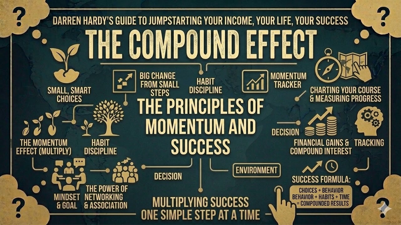 The Compound Effect: Jumpstart Your Income, Your Life, Your Success (Darren Hardy)