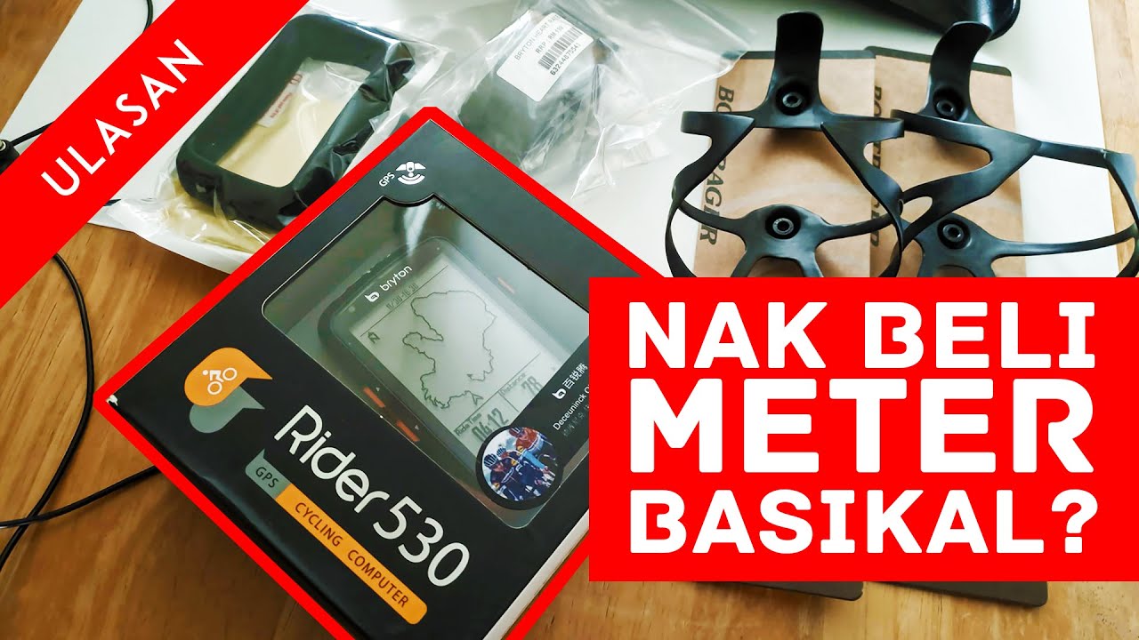 Nak beli Meter Basikal? | Pergi Gofondo membeli Bryton 530 dan Bontrager carbon bottle cage