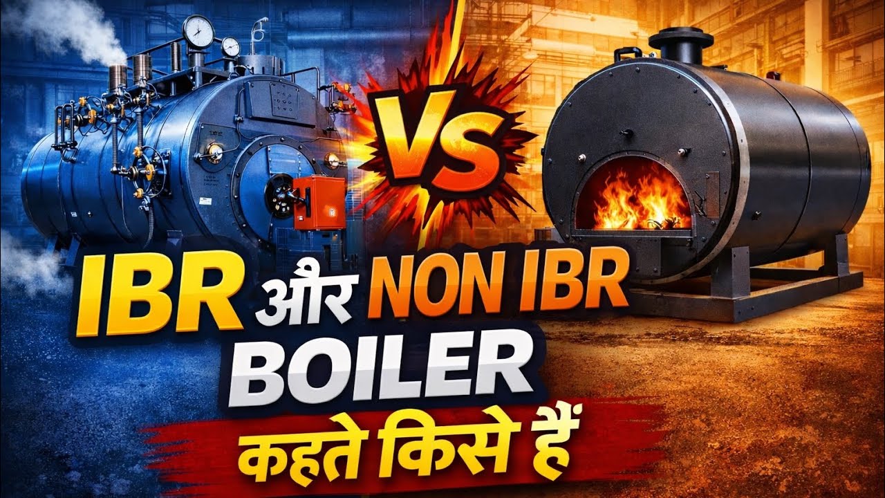 💯🔥IBR और Non IBR Boiler किसे कहते हैं? | पूरा फर्क आसान भाषा में#IBRBoiler #NonIBRBoiler #Boiler
