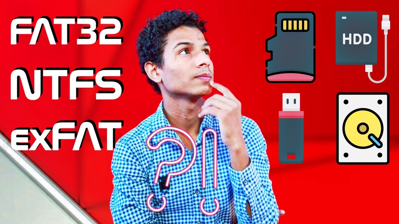 ماهى انظمة الملفات واختصاراتها | مميزات وعيوب | الافضل للاستخدام (NTFS - FAT32 - exFAT)