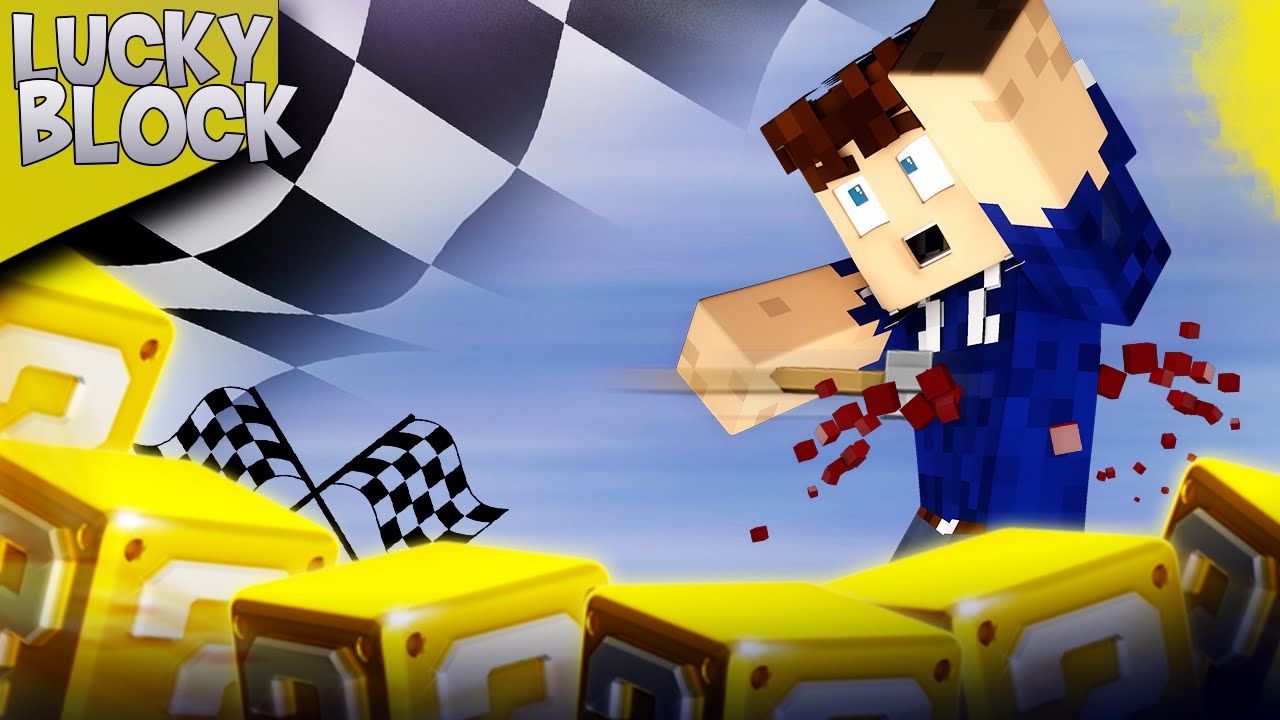 PECH VOOR DE FINISH!! - Minecraft Lucky Block