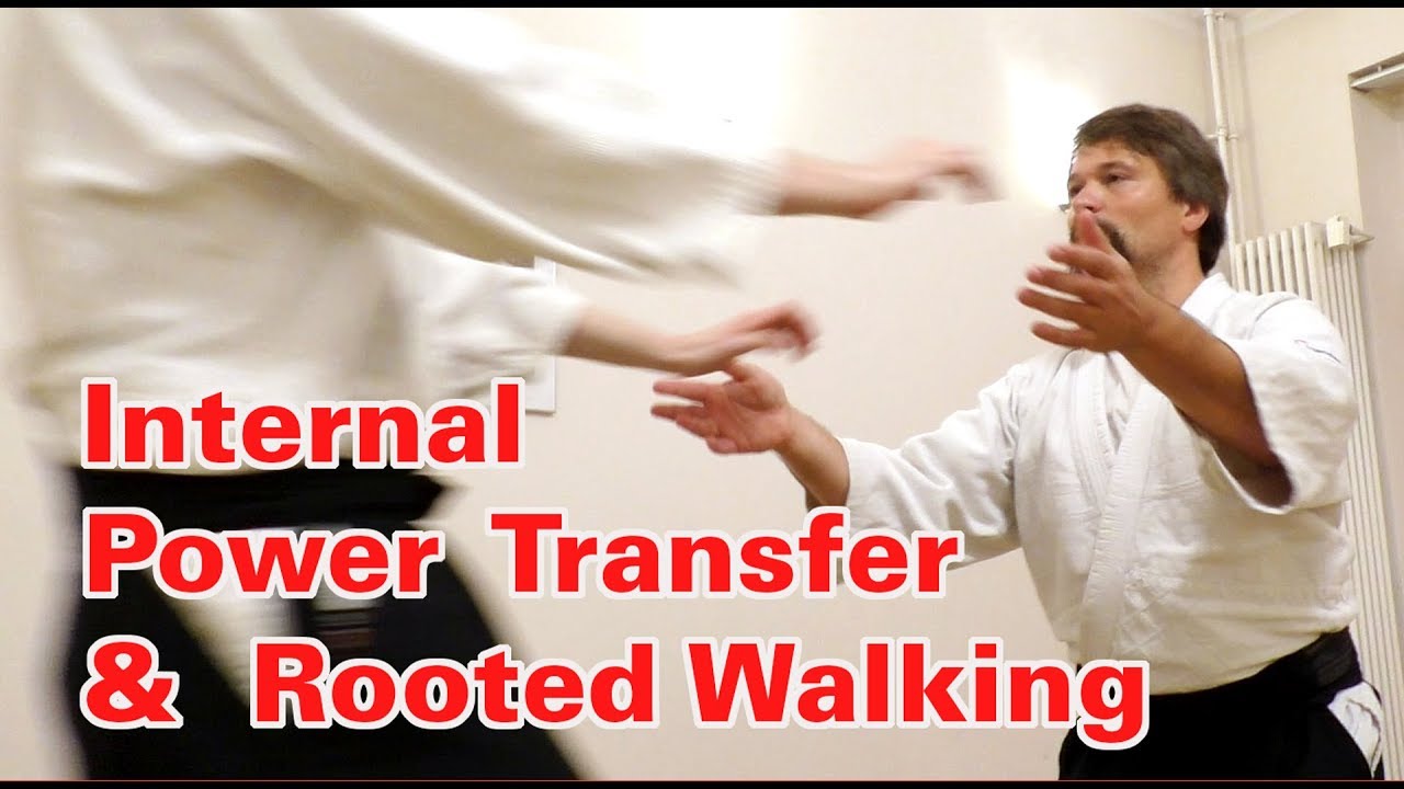 Rooting, Walking and Energy Transfer Combined - Internal Skills Training for Aikido and Martial Arts