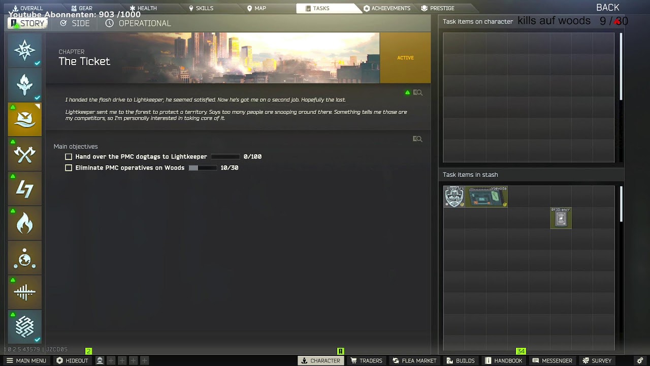 [LvL46][PVP] 30 Kills auf Woods - Debtor Story weiter grinden