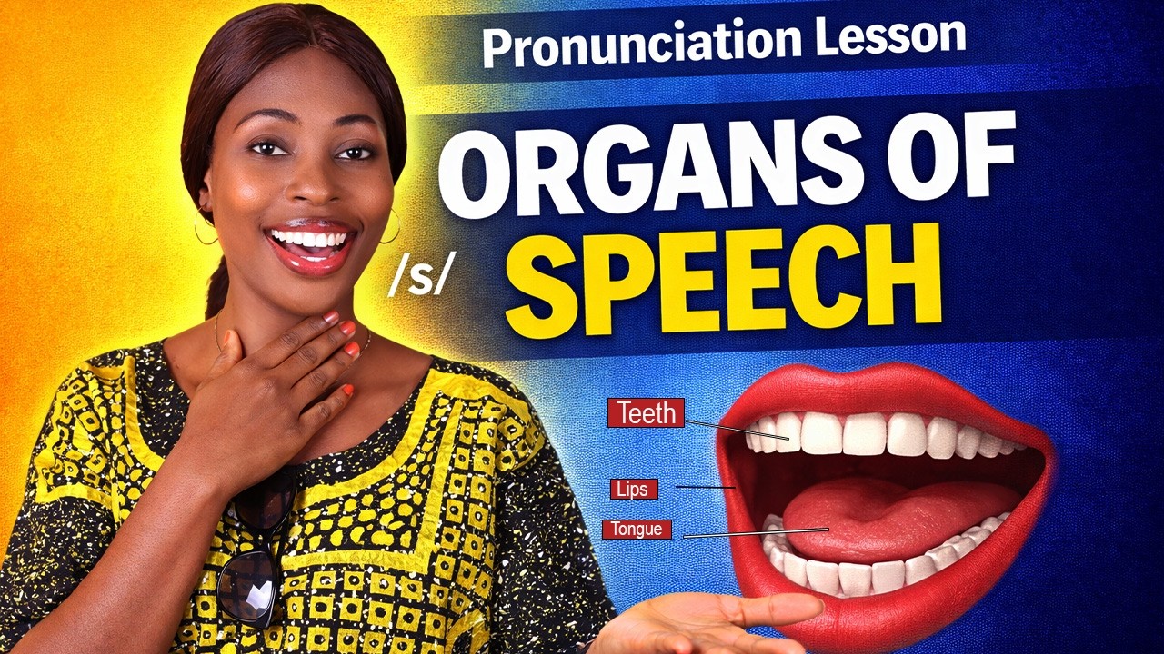 Organs of Speech Explained Clearly | Master English Pronunciation Fast