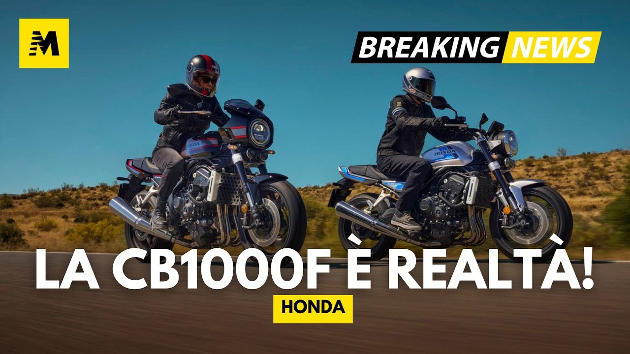 TUTTO sulla nuova HONDA CB1000F!! Arriva la moto per sentirti Fast Freddie