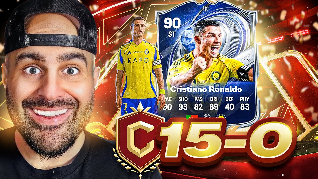15-0 WITH THE NEW GOAT TOTY CR7! & I PACKED 2 TOTY 😱🔥