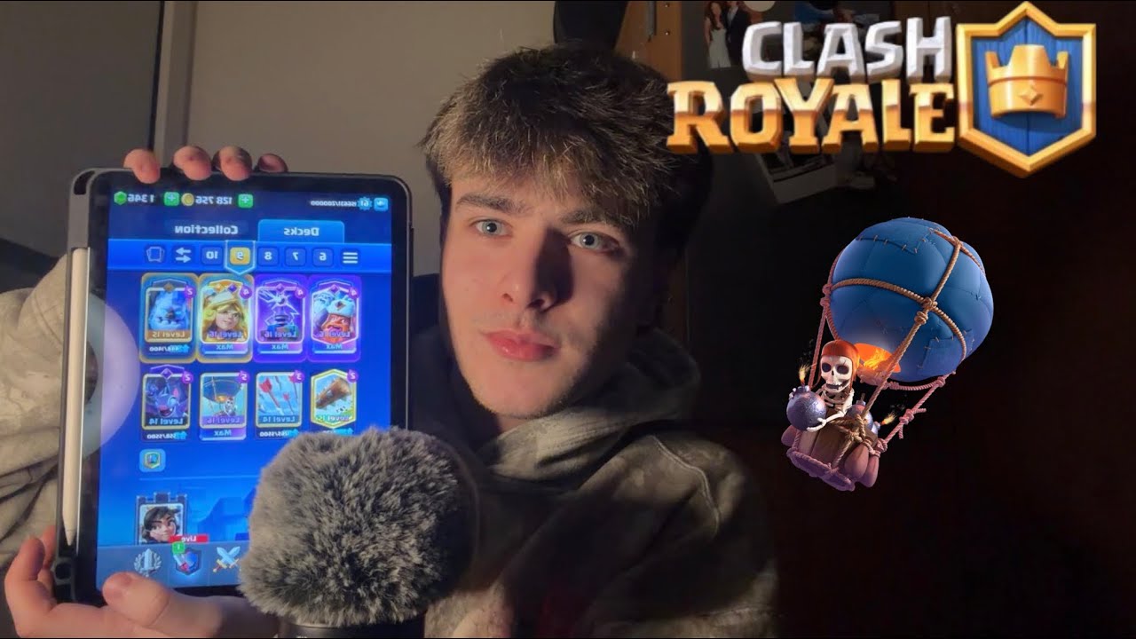 ASMR Clash Royale Lumber loon Gameplay