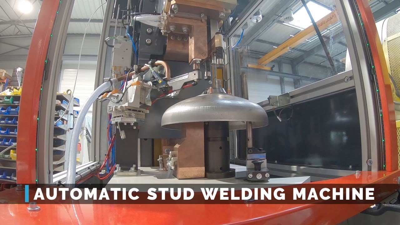 Automatic stud welding machine