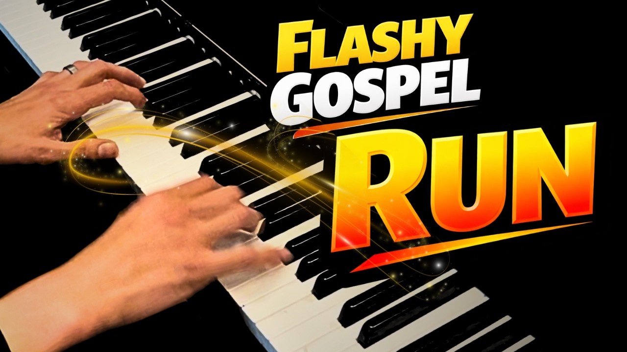 Flashy Gospel Piano Run That Works in Almost Any Hymn