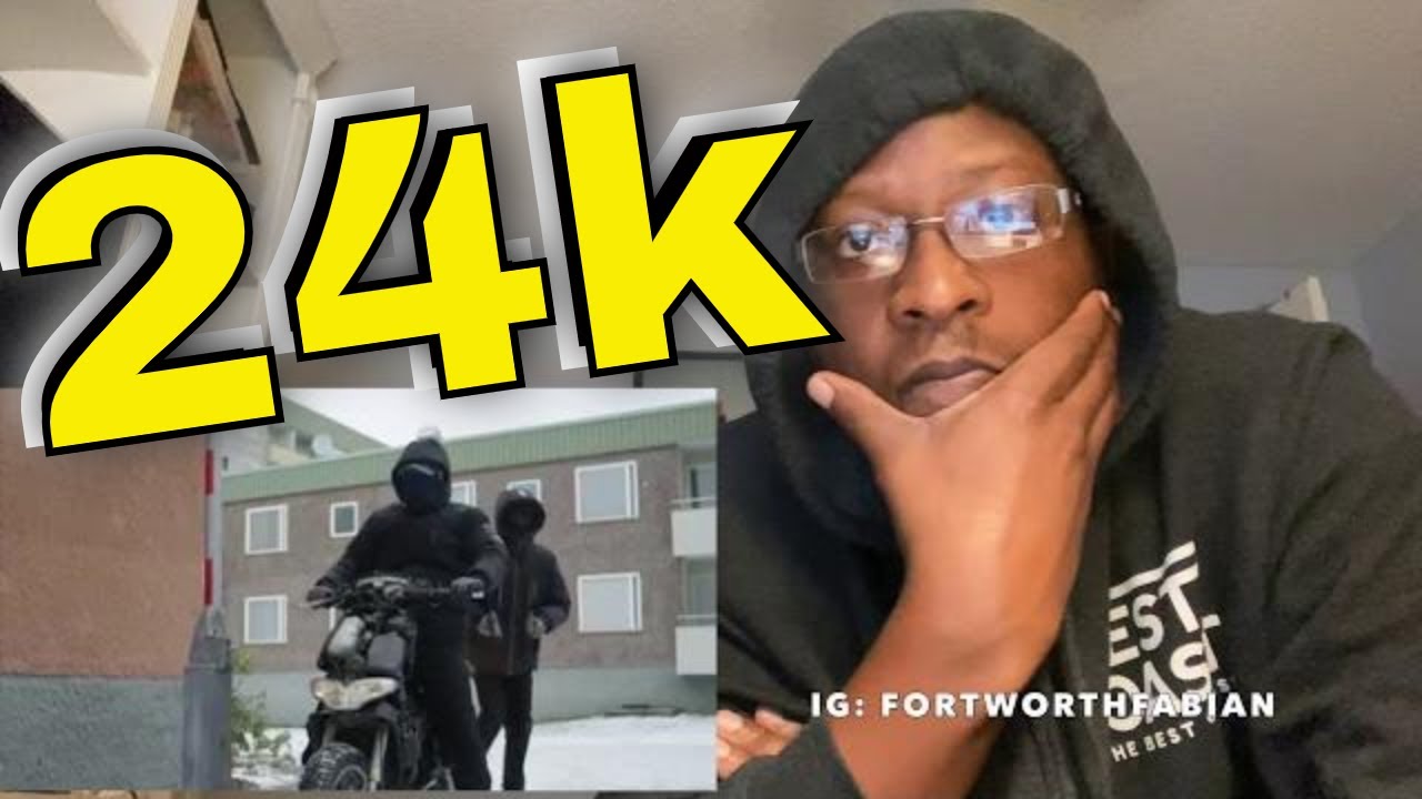 24K - Drama i mitt block (Official Musikvideo) | SWEDISH RAP REACTION