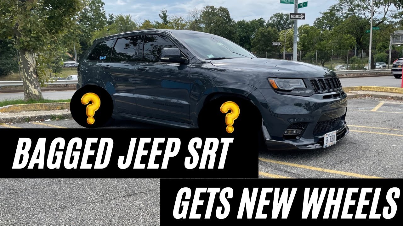 BAGGED JEEP GRAND CHEROKEE SRT ON VELGEN WHEELS!!!