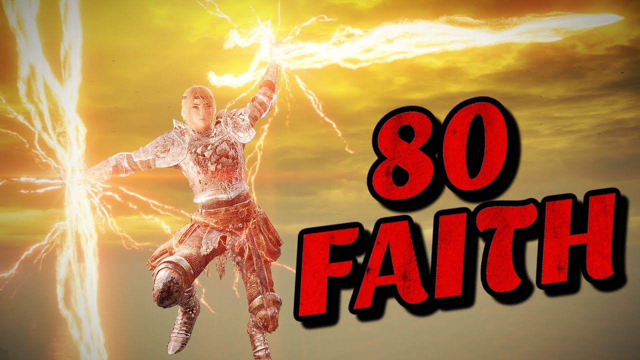 Elden Ring: The 80 Faith Lightning Caster
