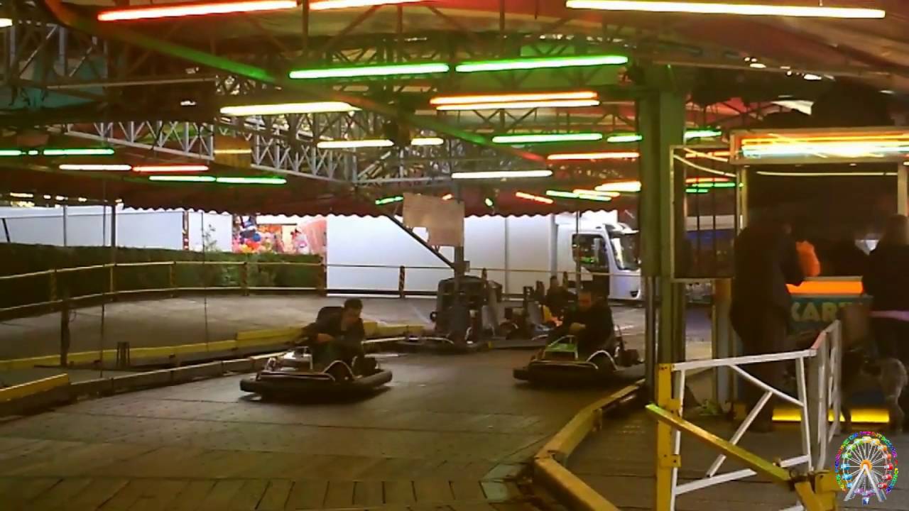Le  Karting à la fête foraine de pentecôte à Decize 2016