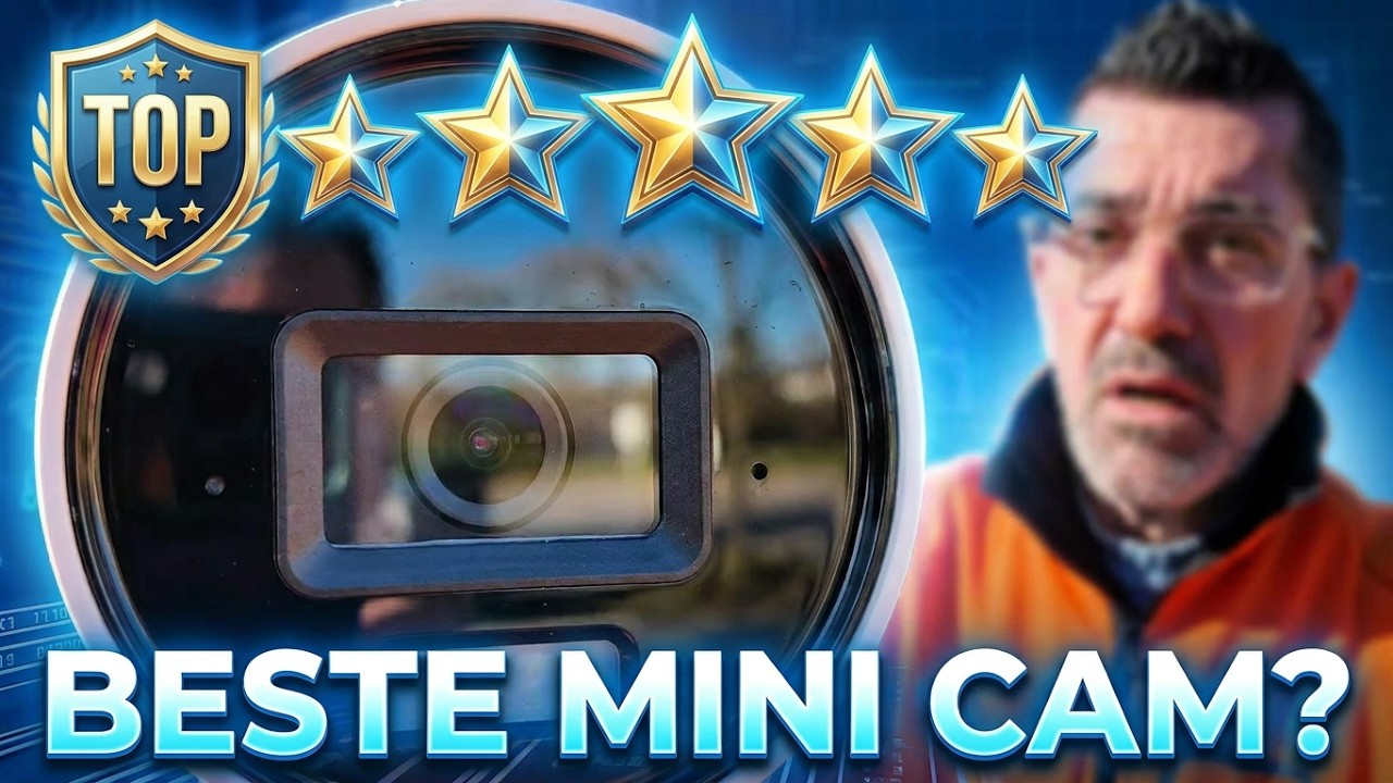 Überwachungskamera Test 2026: Mini Bullet Kamera 12MP ULTRAHD #hikvision