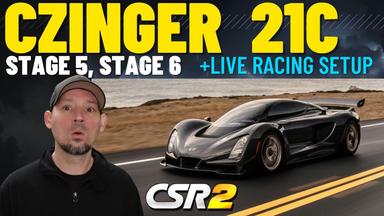 CSR2 CZinger 21C Shift Tune Review Live Racing Setup