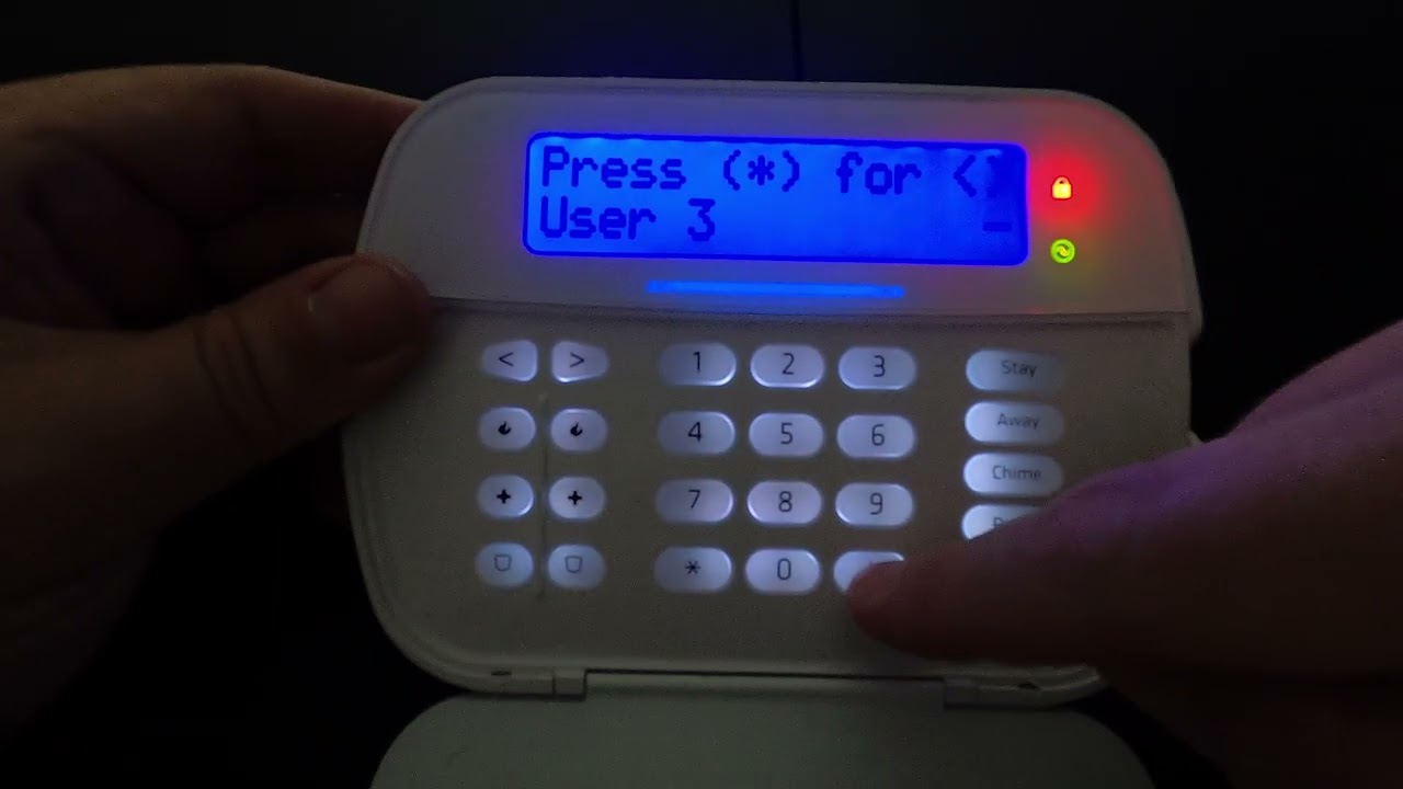 DSC Neo Standard Keypad User Management
