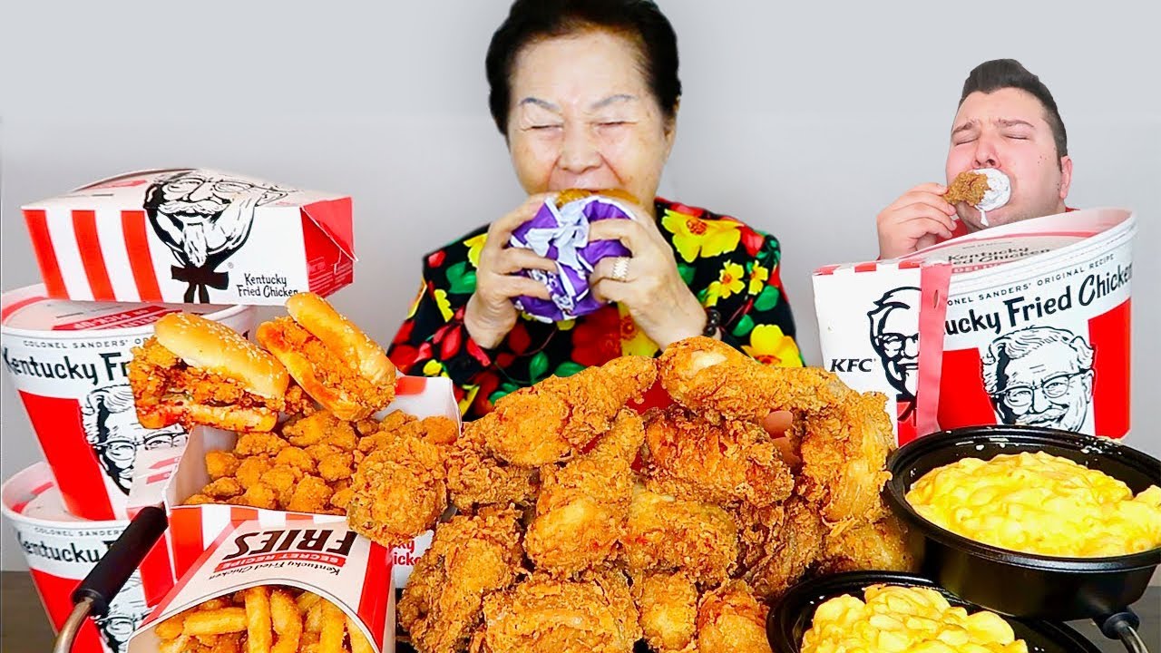 Korean Grandma Tries 'KFC' For the First Time