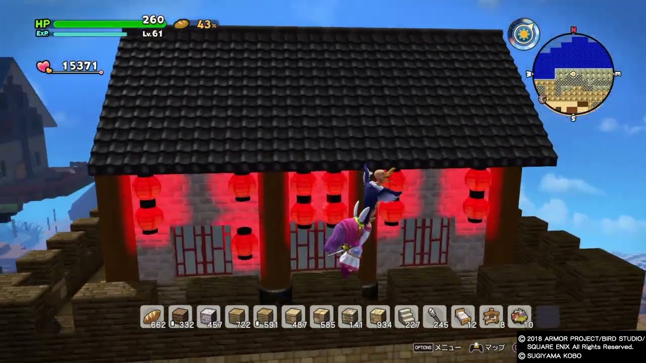 (DQB2)#3 コンテスト用建築作業動画  ドラゴンクエストビルダーズ２【ドラクエビルダーズ2】