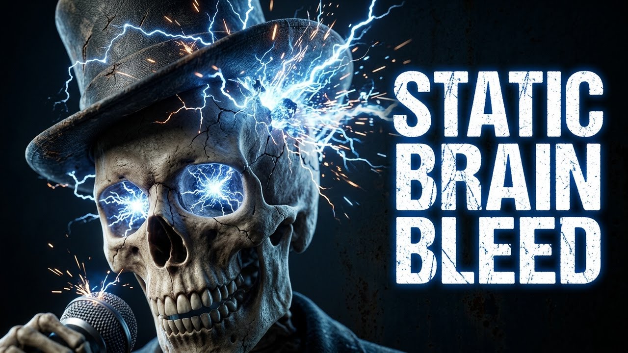 The Jurn - Static Brain Bleed (Official Music Video) | Horror Punk from the Grave