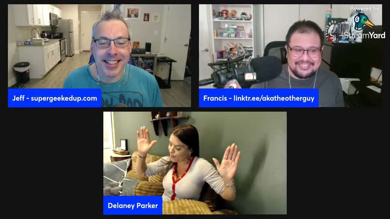 Super Geeked Up - Ep. 535 - Best Movies from Books, Live-Action Anime, Sinful SciFi, Delaney Parker!