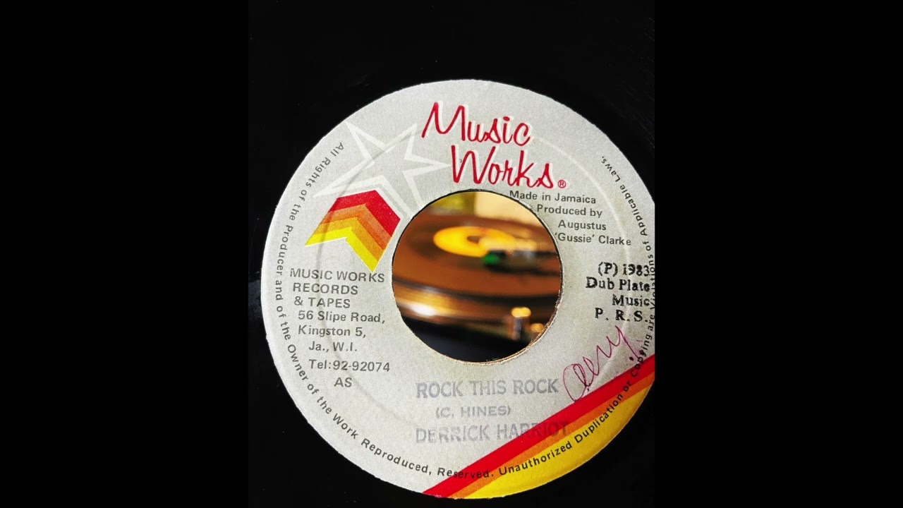Derrick Harriott - Rock This Rock - Music Works Records 1983