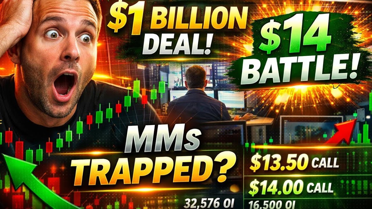 Is ONDS Setting Up for a Gamma Squeeze? Options Data Explained. Why $14 Matters so Much.