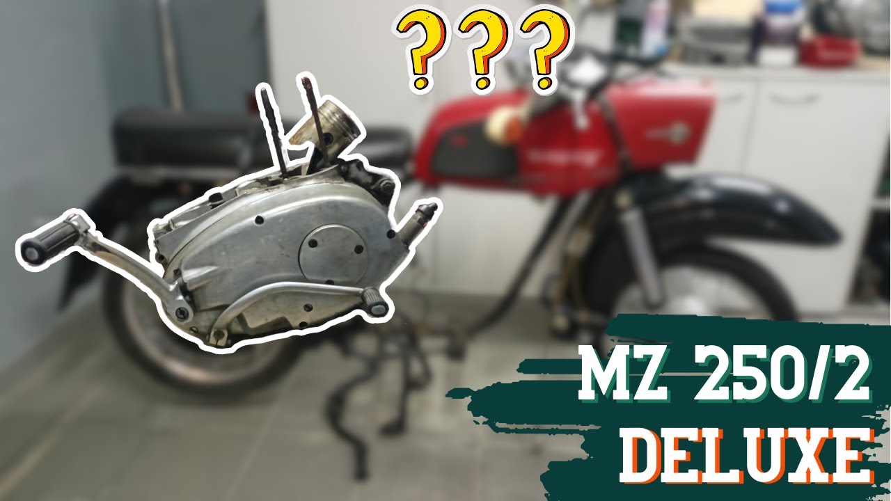Jak wyciągnąć silnik z MZ Trophy 250/2