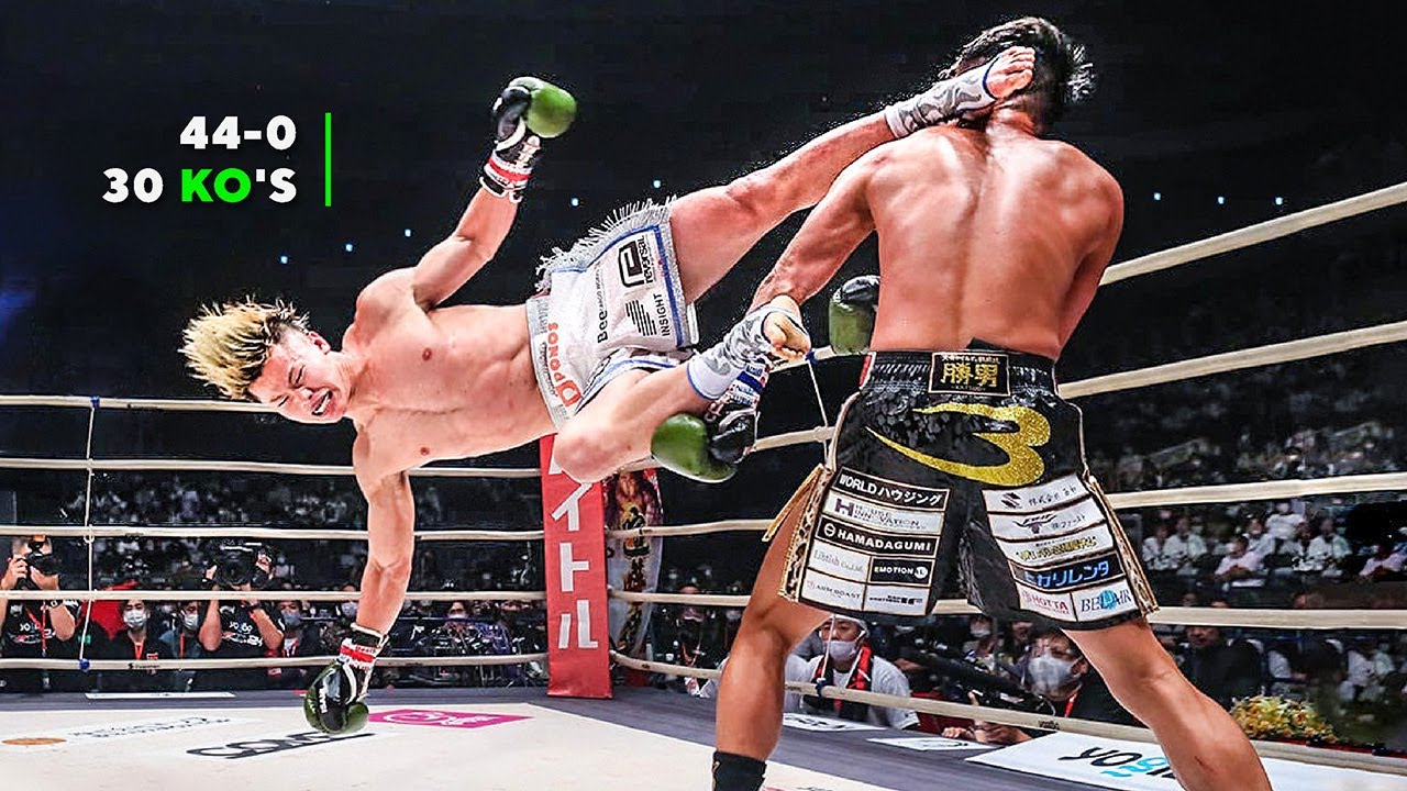 How is it Possible? Wunderkind Knocks Out with Somersaults - Tenshin Nasukawa