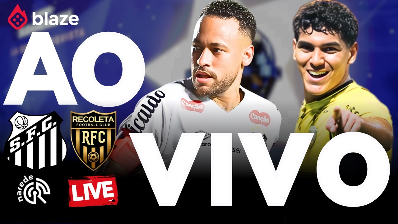 SANTOS X DEPORTIVO RECOLETA AO VIVO 🔴 HOJE | JOGO AO VIVO AGORA | COPA SUL-AMERICANA 2026 COM NEYMAR