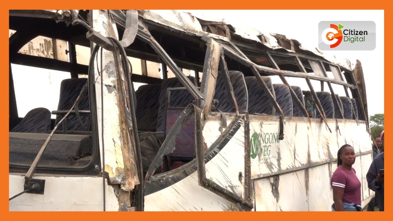 Four people killed, scores injured after bus ferrying farm workers rolls on the Isinya-Kiserian road