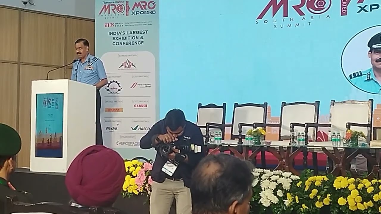Air Marshal Sanjiv Ghuratia Air Officer Maintenance(AOM), IAF reinforces importance of Aviation  MRO