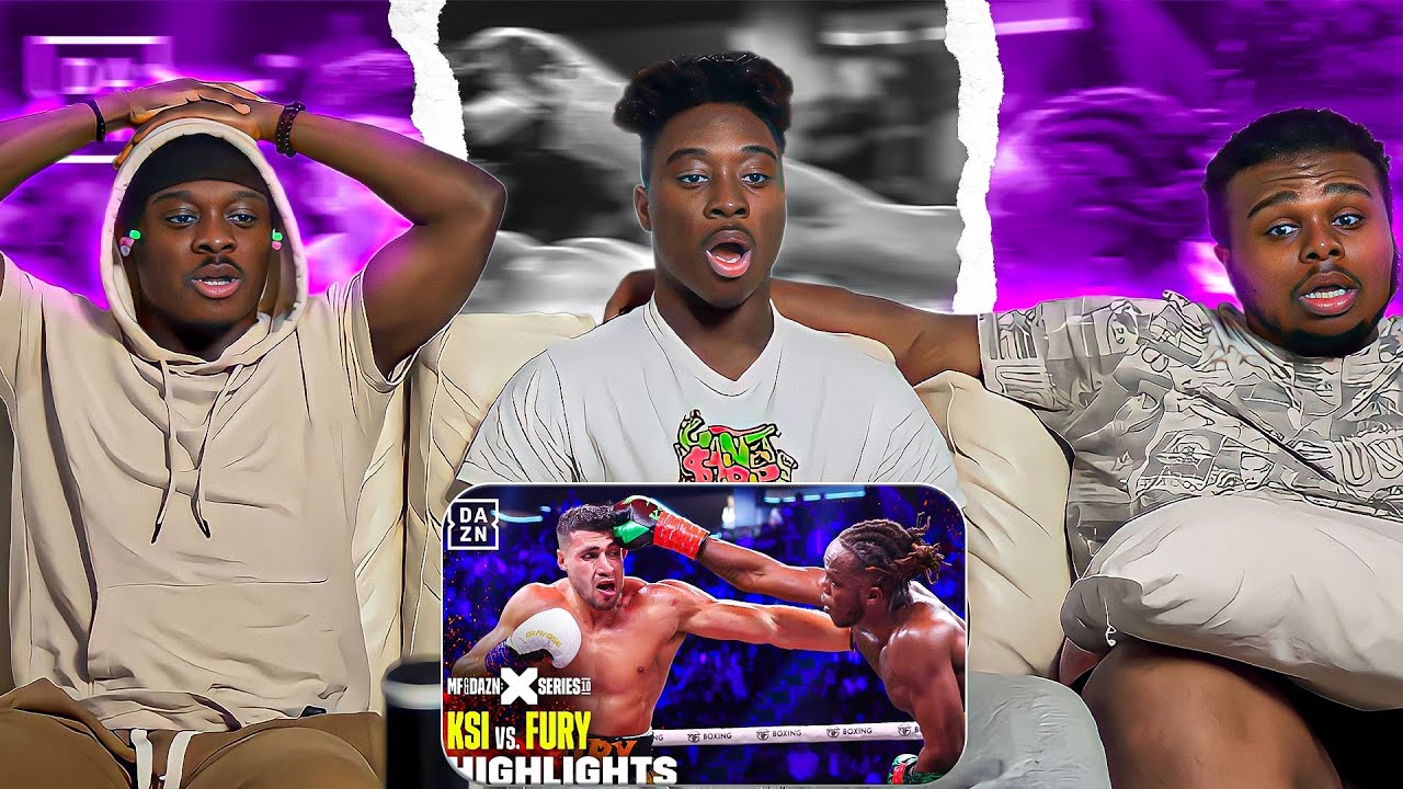 HE GOT ROBBED!! KSI vs. Tommy Fury | Fight Highlights Reaction!