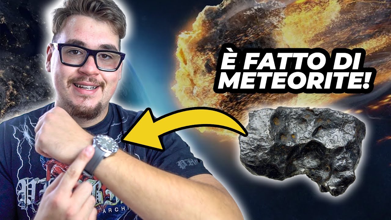 Ho COMPRATO un OROLOGIO fatto di METEORITE - Venezianico Nereide *Incredibile*