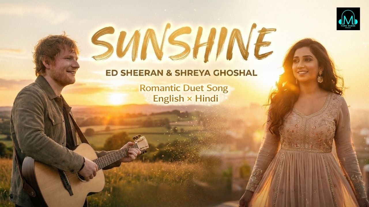 Sunshine | Ed Sheeran & Shreya Ghoshal | Romantic Duet Song (English × Hindi)