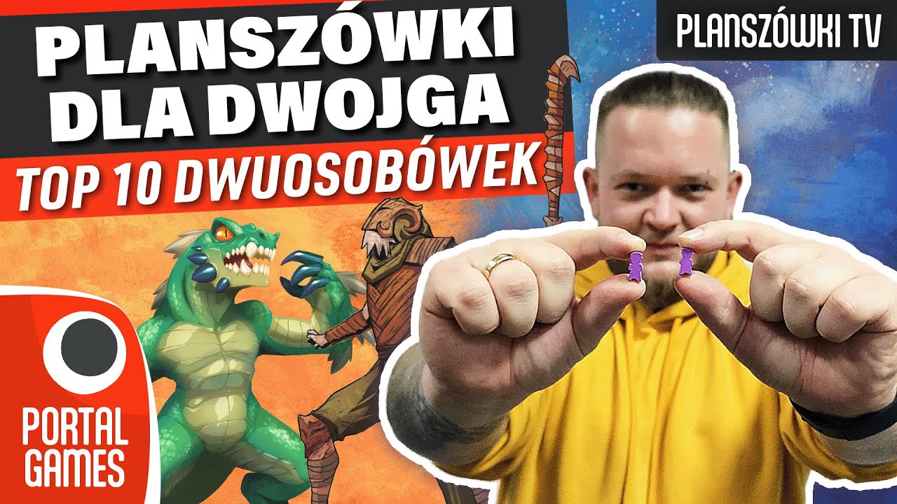 Plansz&oacute;wki TV - Top 10 gier dla dw&oacute;ch graczy! | Gry Planszowe | Portal Games
