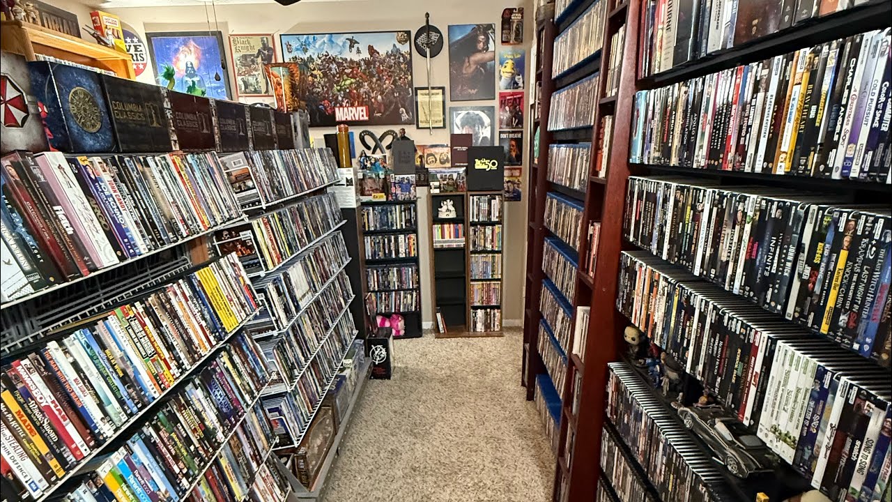 Entire Blu-Ray 4K DVD Collection Overview! Over 7,000 Titles! 