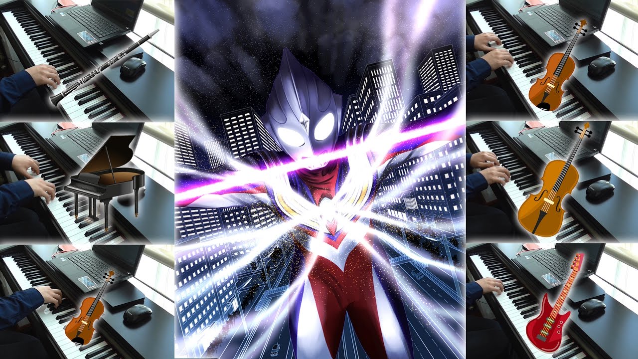 ウルトラマンティガ - LOVE Theme from TIGA (One-Man-Band #1)