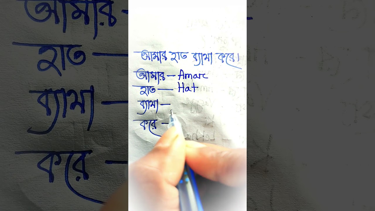 #banglatoenglish #education #viralreels #trendingshorts #grammarlens